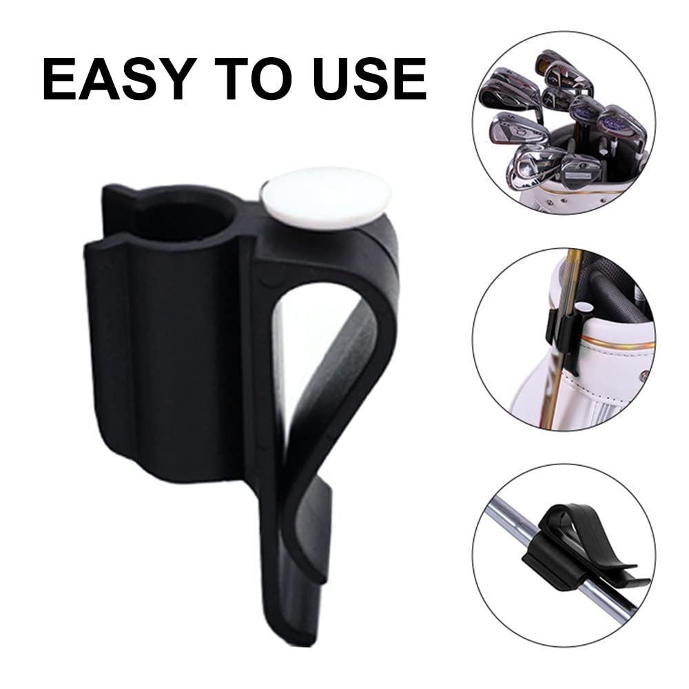 MiOYOOW red white ABS plastic clip offers reliable durability on the course.