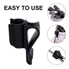 MiOYOOW red white ABS plastic clip offers reliable durability on the course.