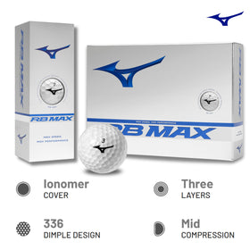 Mizuno RB MAX packaging image for easy purchase and storage