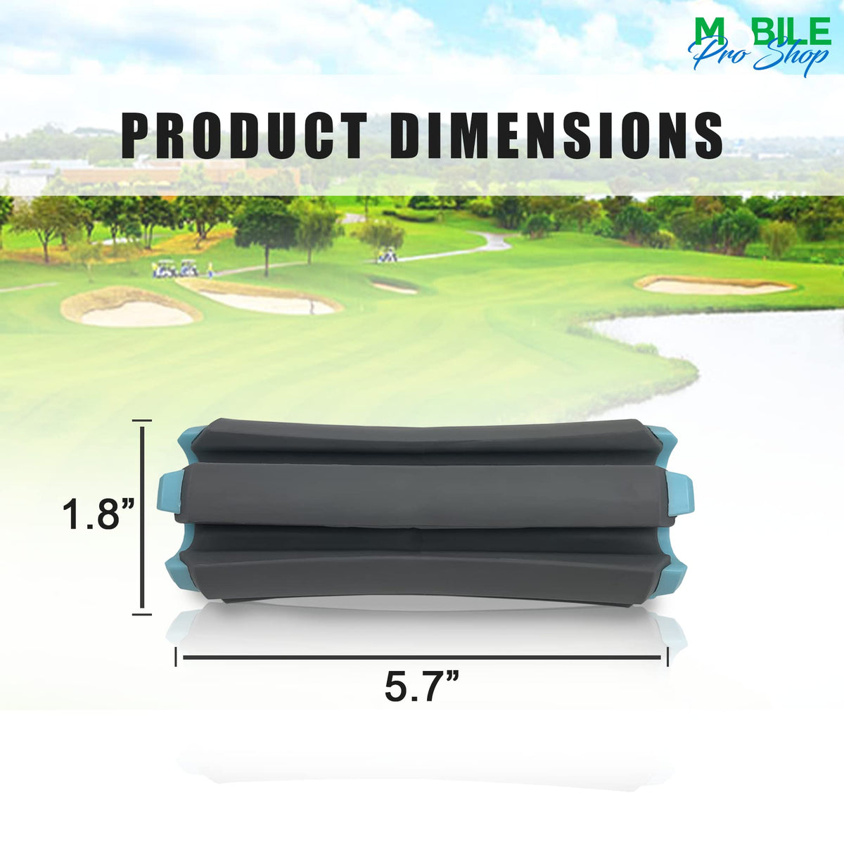 Handheld design offers compact, practical carrying solution.