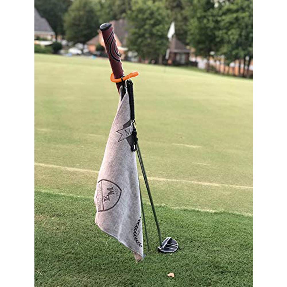 Mobile Pro Shop stainless steel golf stand with ABS top resists dirt and moisture