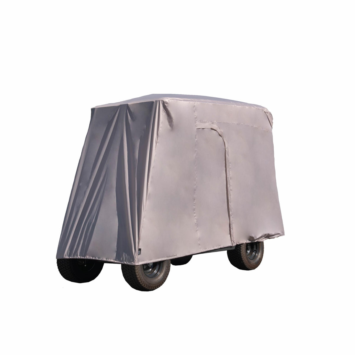 Modern Leisure Sport golf cart cover front view protects a 4-person cart from rain and sun