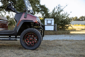 MODZ matte black powder coat finish resists weather and wear