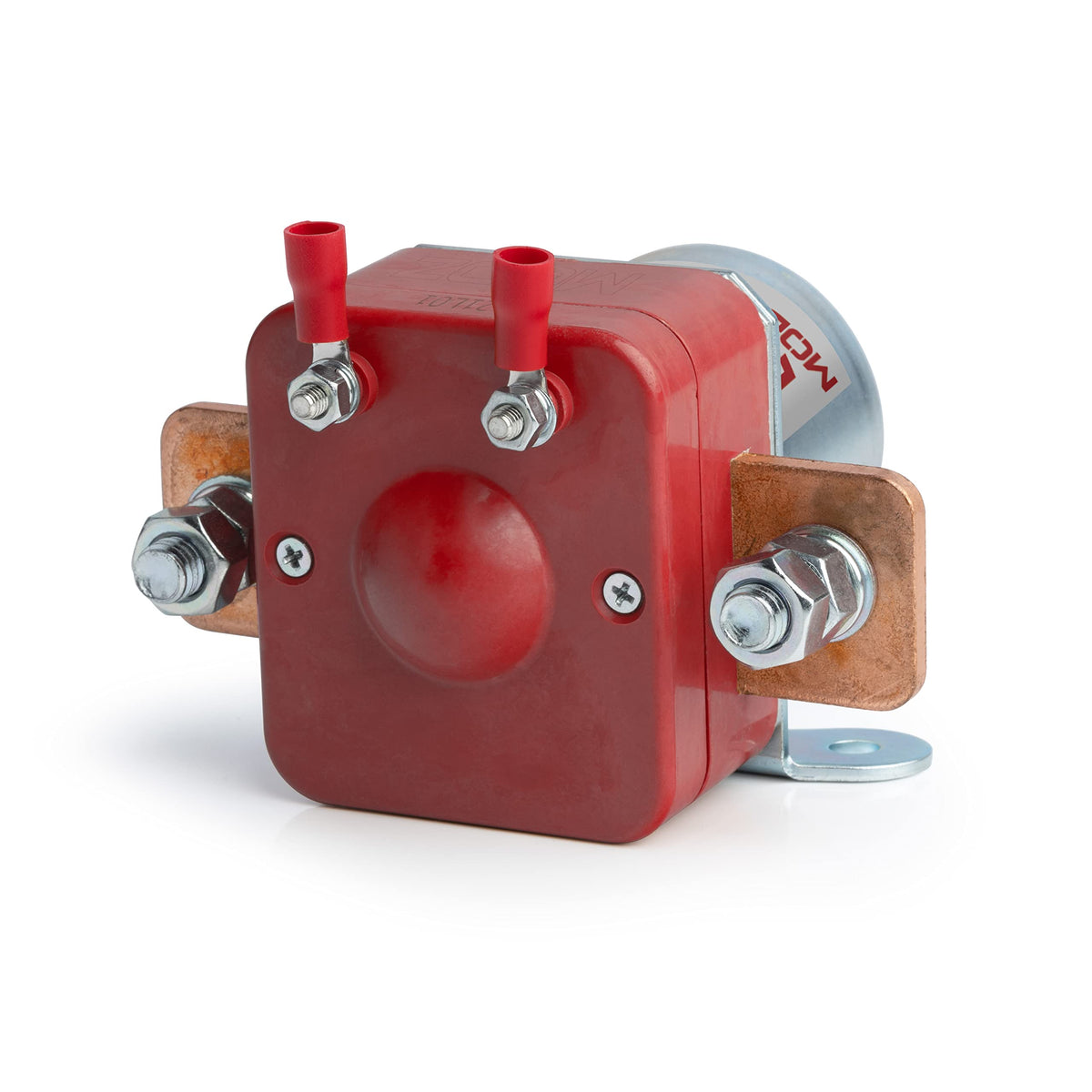 MODZ 400A solenoid post detail showing 5/16-inch posts and terminals.