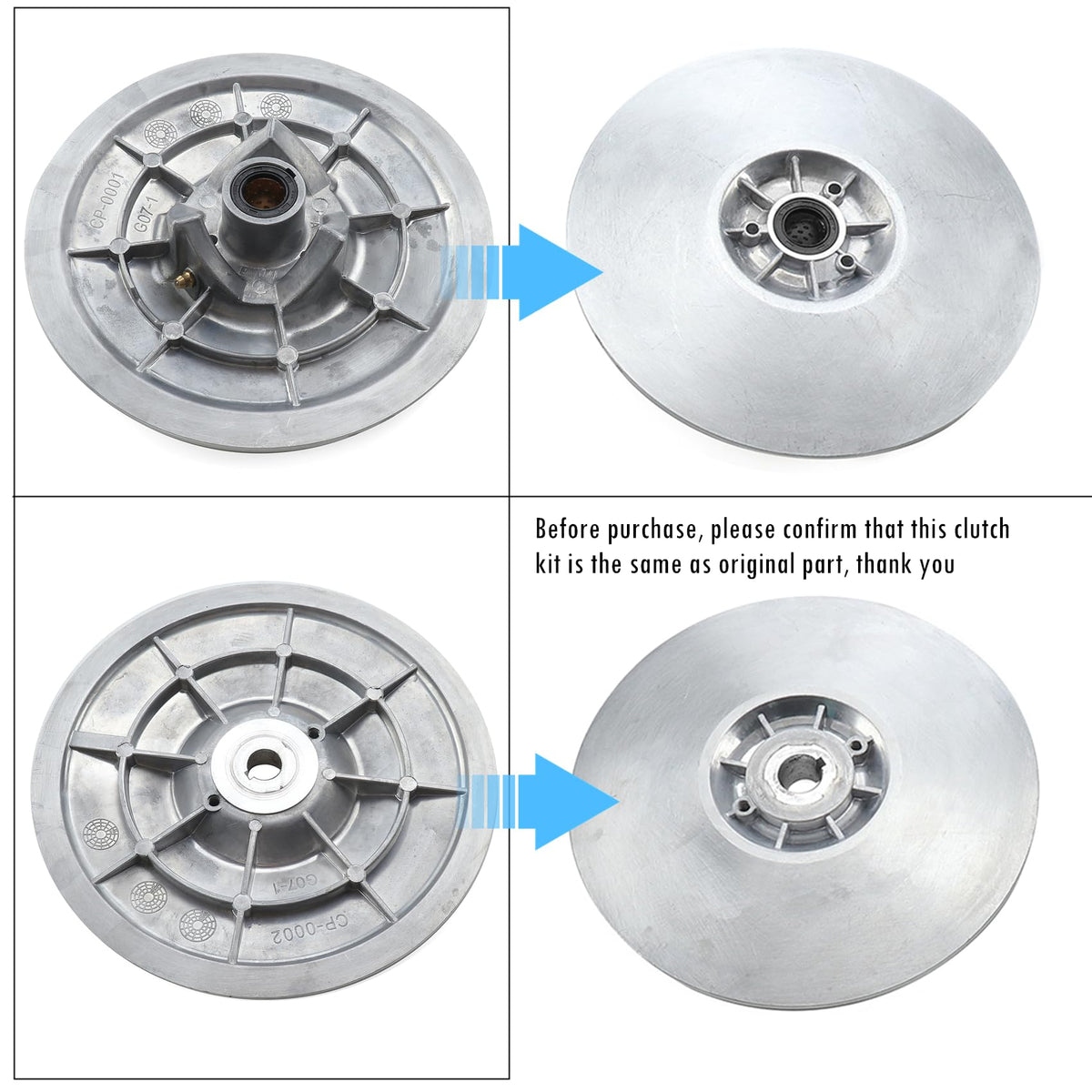 MOFANS clutch kit contents for complete replacement and restoration