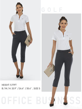MoFiz capri pants care instructions for cold wash.