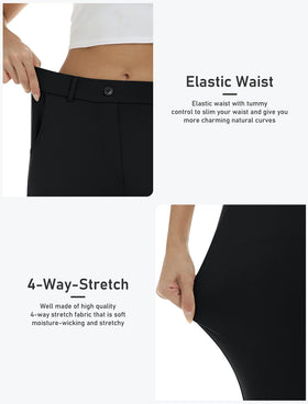MoFiz four-way stretch capri pants support flexible activity and range of motion