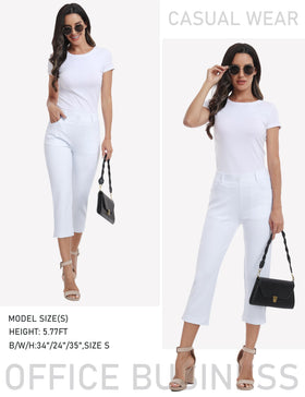 MoFiz Capri pants versatile for golf, yoga, and travel days.
