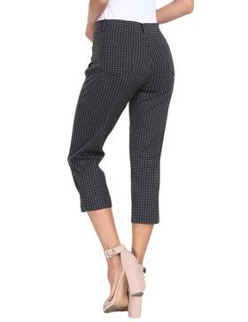 MoFiz capri pants with straight leg and side slits for comfortable movement