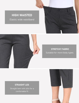 MoFiz breathable stretch fabric capris suited for yoga and light workouts.