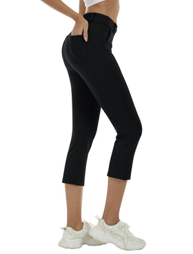 MoFiz ladies capri pants with slim fit for everyday comfort and movement