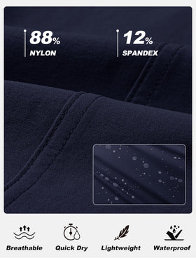 MoFiz capri pants with elastic waistband for comfortable movement.