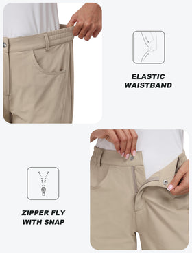 MoFiz lightweight quick-dry capri pants ideal for travel and workouts.