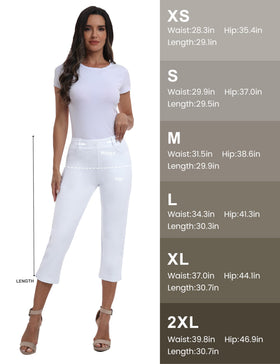 MoFiz capris care guide: machine wash cold, hang dry.