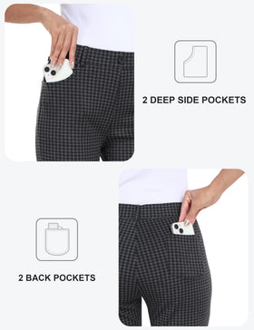 MoFiz capris with four pockets keep essentials close during work, travel, or golf.