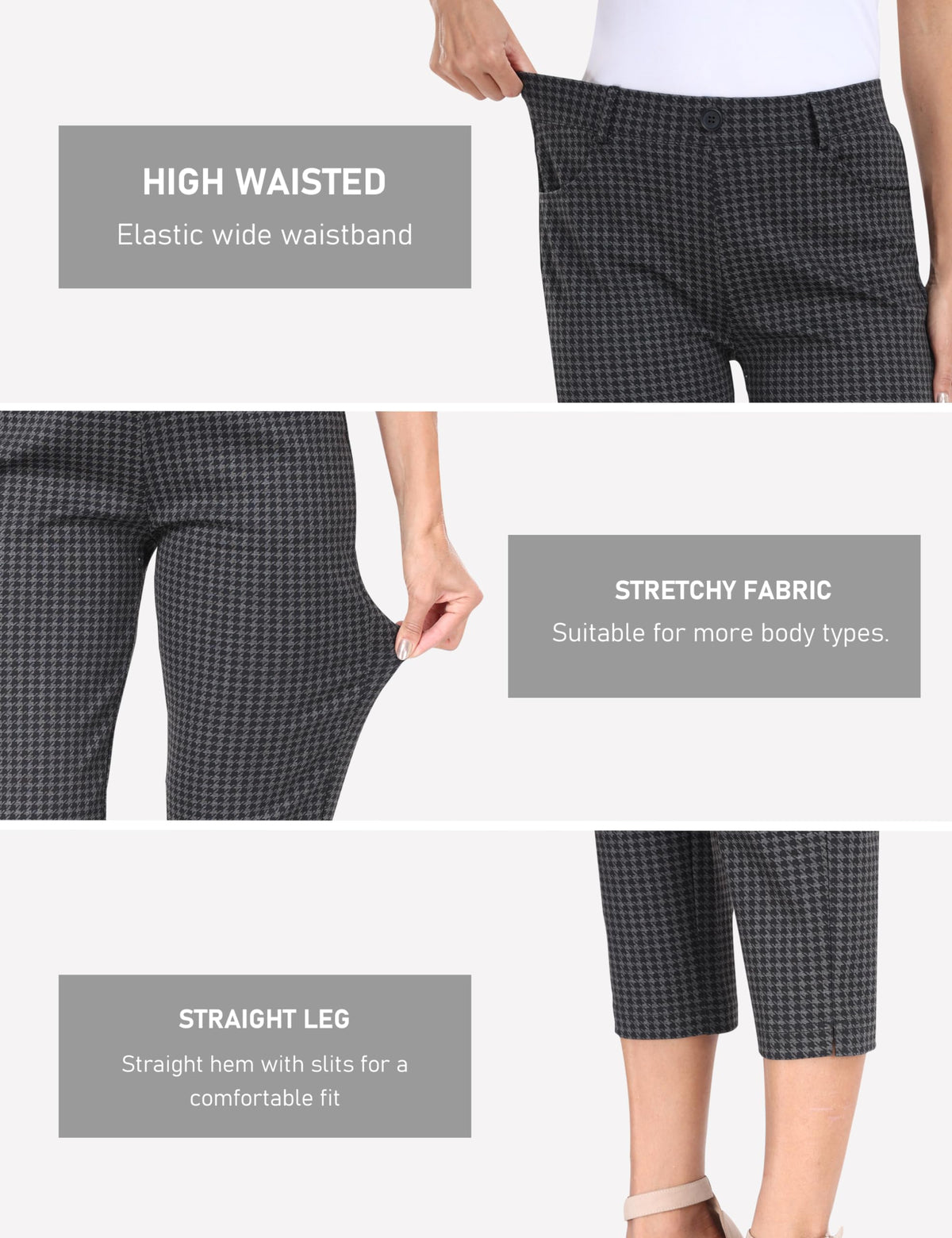 MoFiz capris fit for golf or yoga with versatile styling