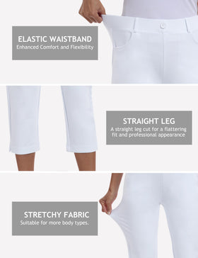 MoFiz office casual capris suited for workday outfits