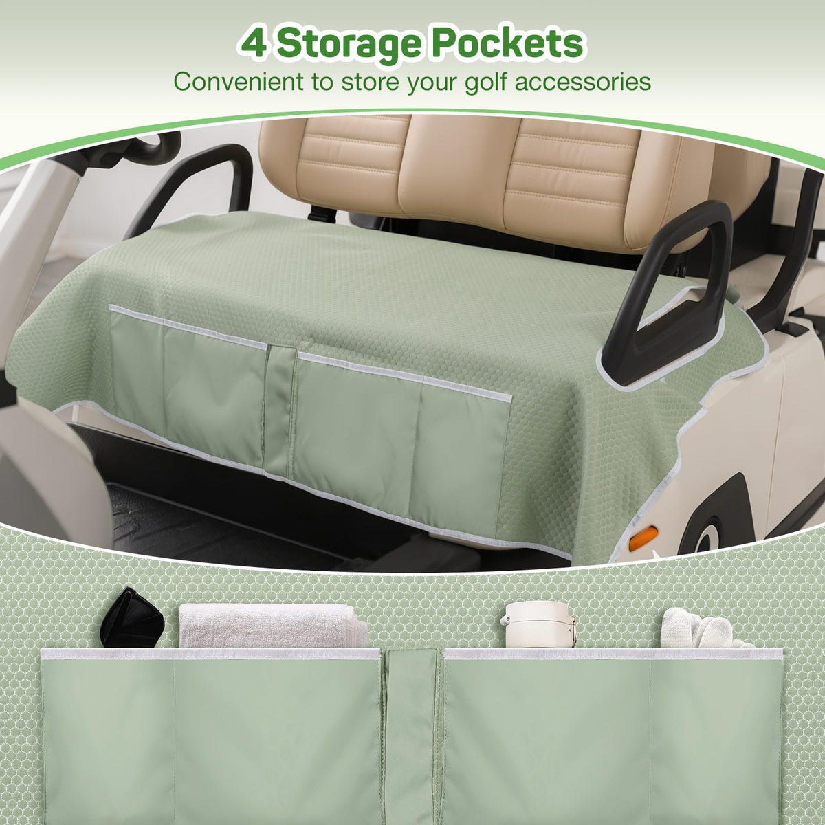 MoKo universal seat blanket protects seats from sun fading