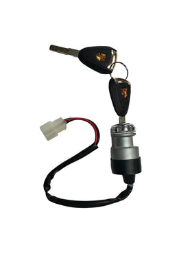 Durability test imagery of Monroe key switch highlights long-lasting components.