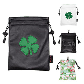 Montela Golf attaches easily to bags for quick access.
