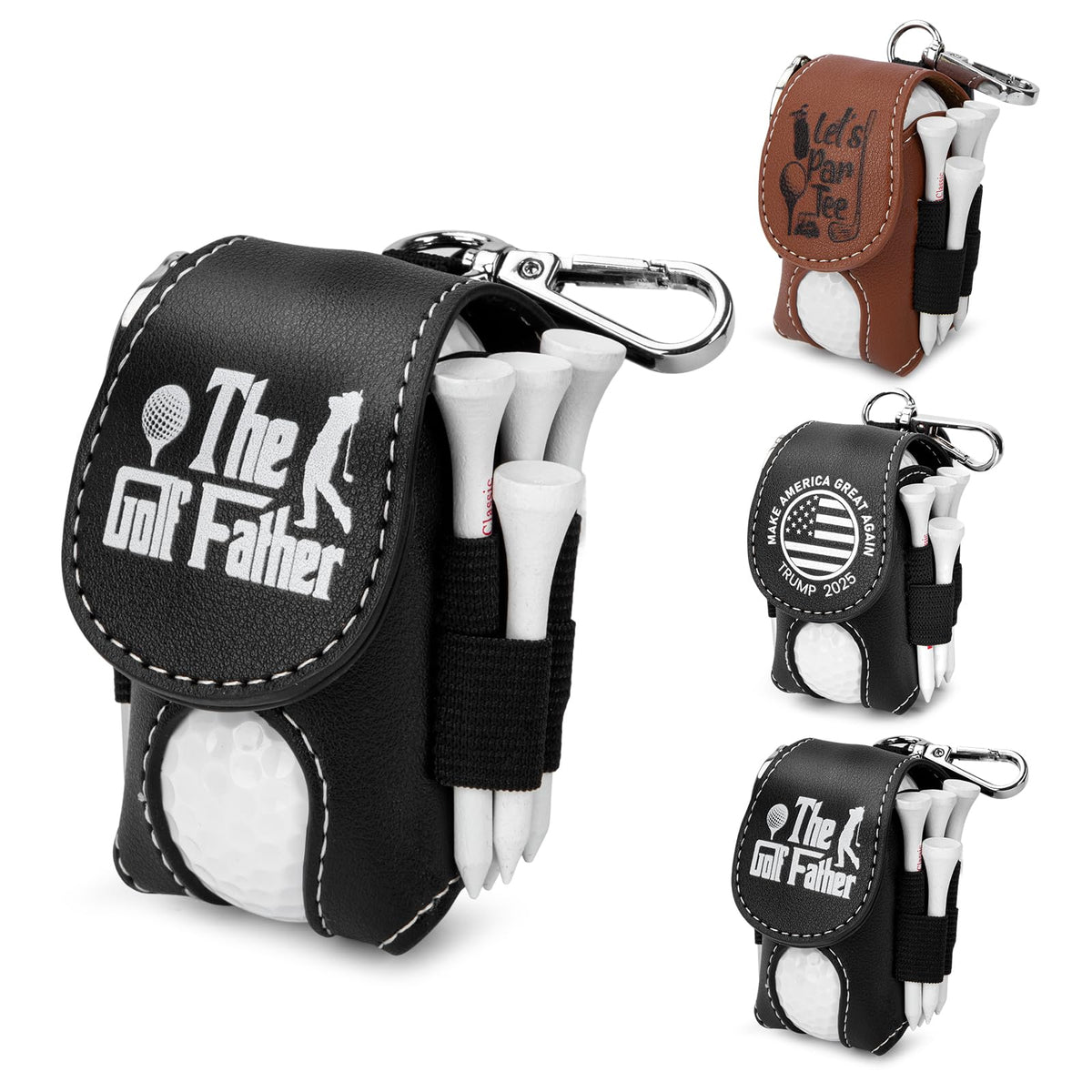 Montela Golf gift-ready pouch suits golfers who value organization.