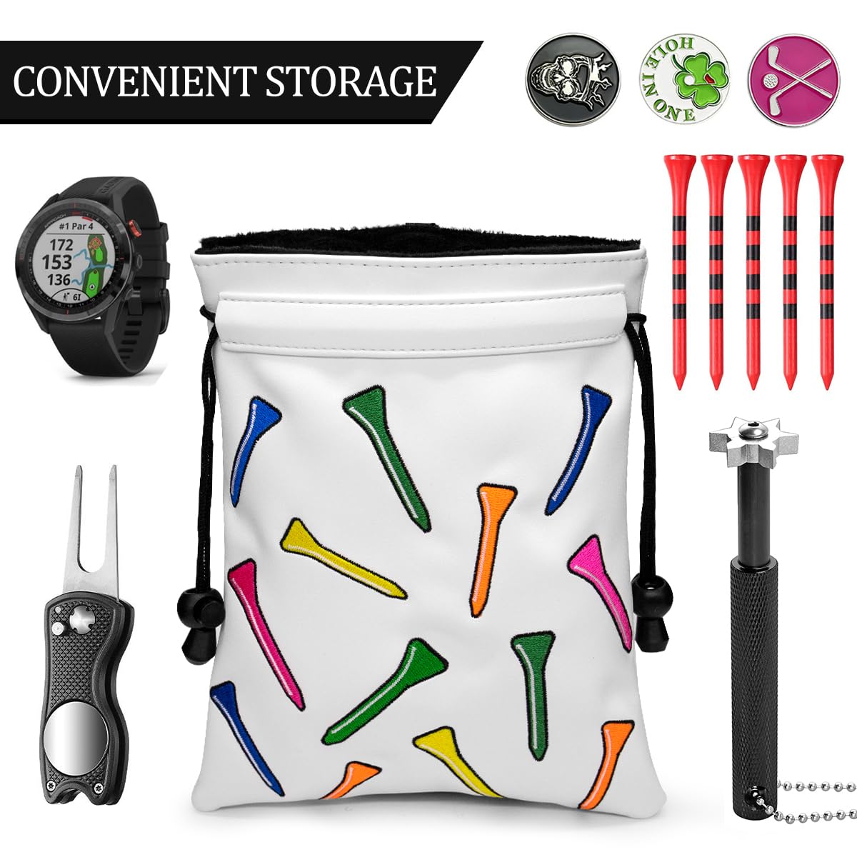 Montela Golf colorful skeleton design adds visual flair during practice