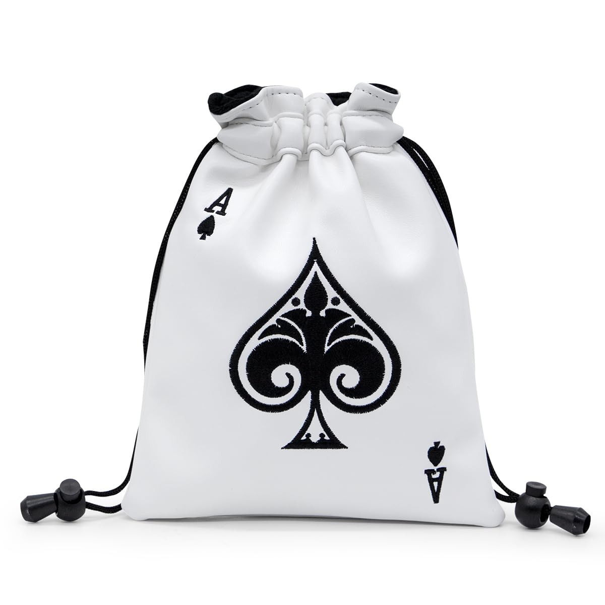 Easy-clean PU leather keeps pouch looking new