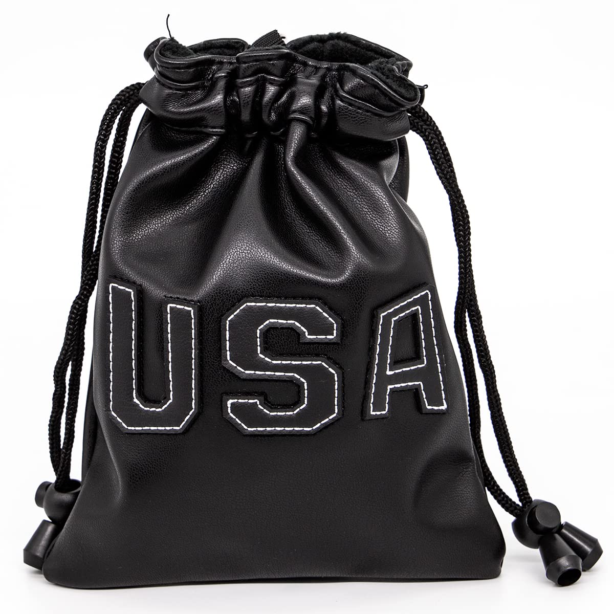 Montela Golf pouch features fine stitching for lasting performance on the course.