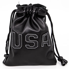 Montela Golf pouch features fine stitching for lasting performance on the course.
