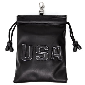 Montela Golf leather pouch with high quality PU leather, stylish and durable on the course.