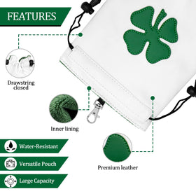 Montela Golf tees-ball-marker-storage pouch keeps small accessories organized between shots.
