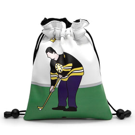 Montela Golf Valuables Pouch with drawstrings keeps valuables secure during rounds.