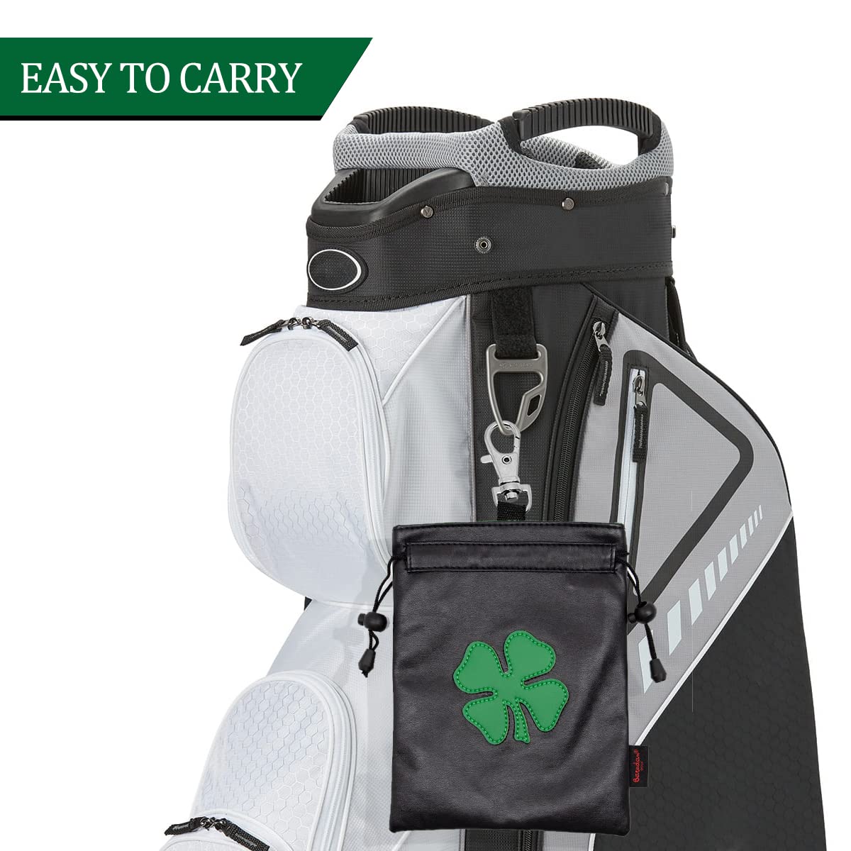 Montela Golf pouch is waterproof and dustproof for all-weather use.
