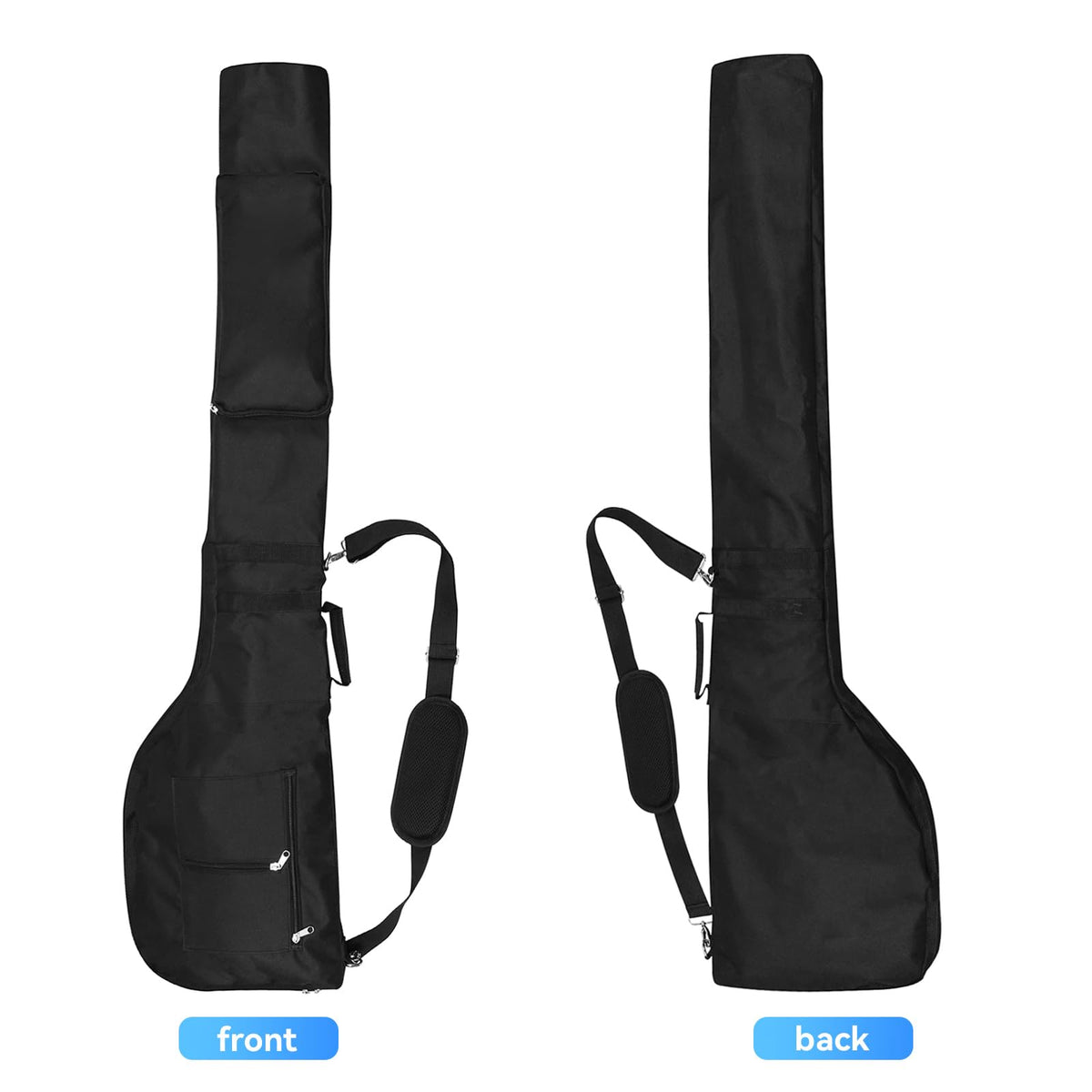 Moreen golf bag with thickened shoulder strap for comfortable carrying on long rounds.