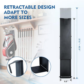 Moroayop space-saving design frees garage floor for easy movement.