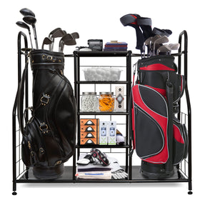 Morvat golf organizer shows full setup with two bags for quick access.