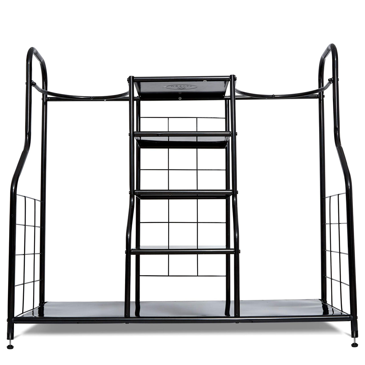 Ideal for garages, homes, or travel setups with two bags.