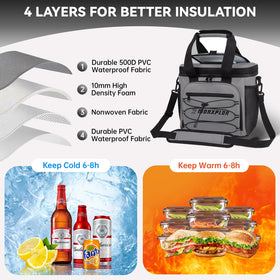 MORXPLOR durable waterproof fabric withstands outdoor use.