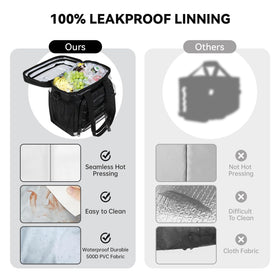 MORXPLOR cooler waterproof exterior and easy to clean
