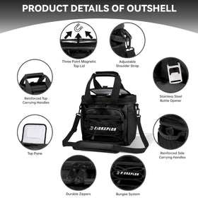 MORXPLOR cooler collapsible design for compact storage