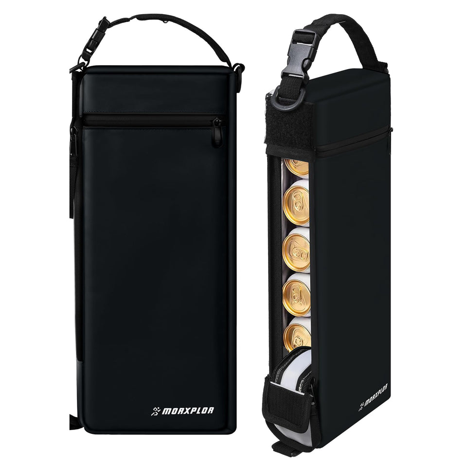 MORXPLOR golf cooler bag 6-can insulated keeps drinks cold on the course.