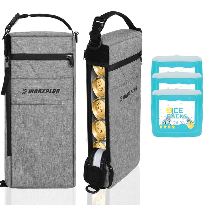 MORXPLOR Golf Cooler Bag front view highlights compact on-course usability.