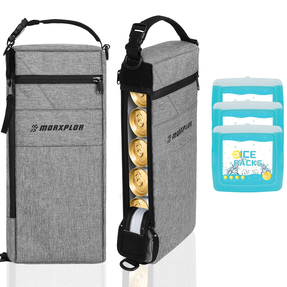 MORXPLOR Golf Cooler Bag front view highlights compact on-course usability.