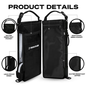 MORXPLOR Golf Cooler Bag in cart shows easy access between holes