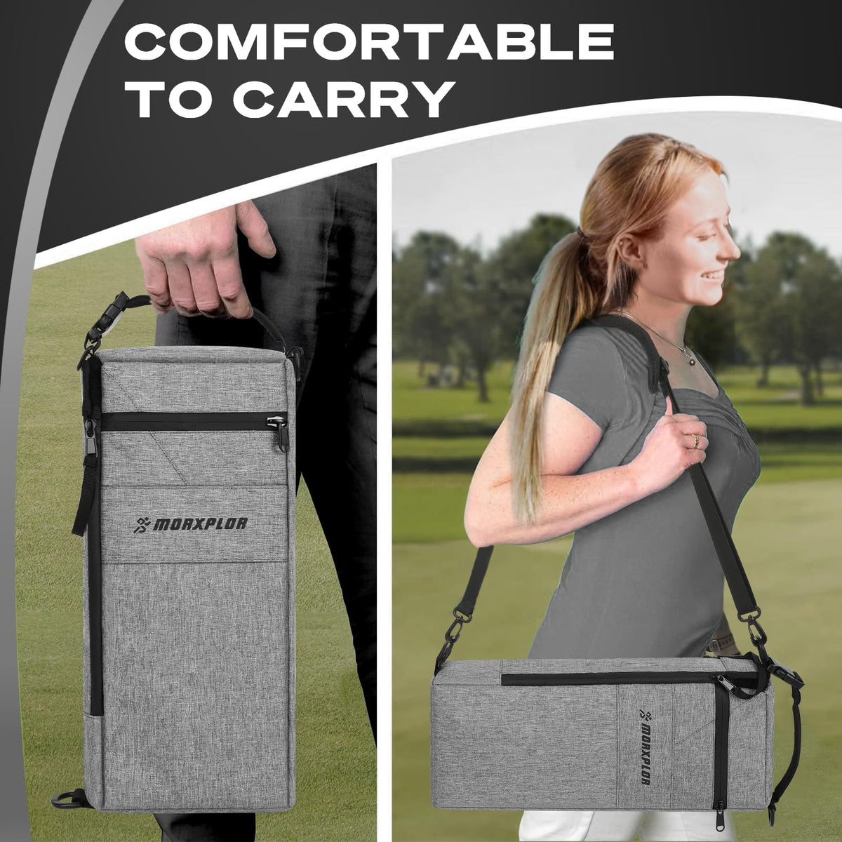 MORXPLOR Golf Cooler Bag ideal for outdoor activities beyond golf.