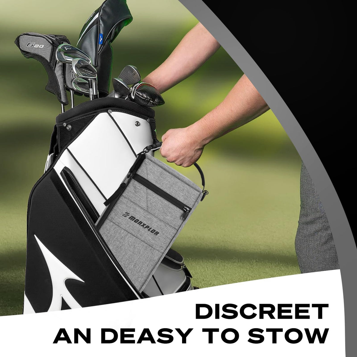 MORXPLOR 6-can insulated cooler supports refreshed breaks during play.