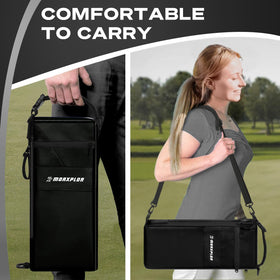 MORXPLOR Golf Cooler Bag slim design fits compactly in golf bags