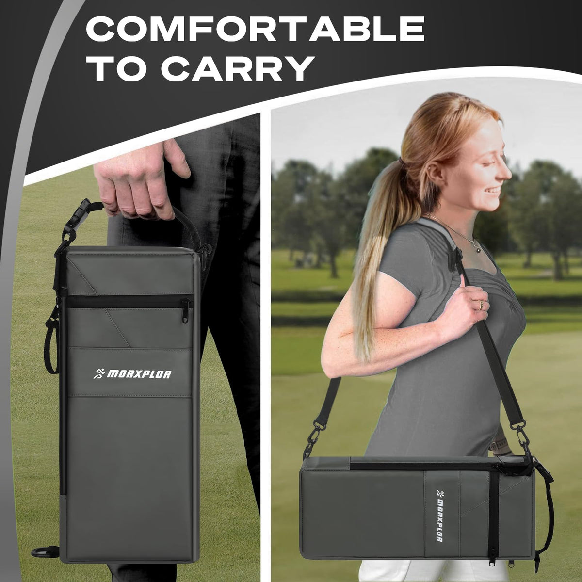 MORXPLOR outdoor multi-use cooler ideal for camping and hiking.