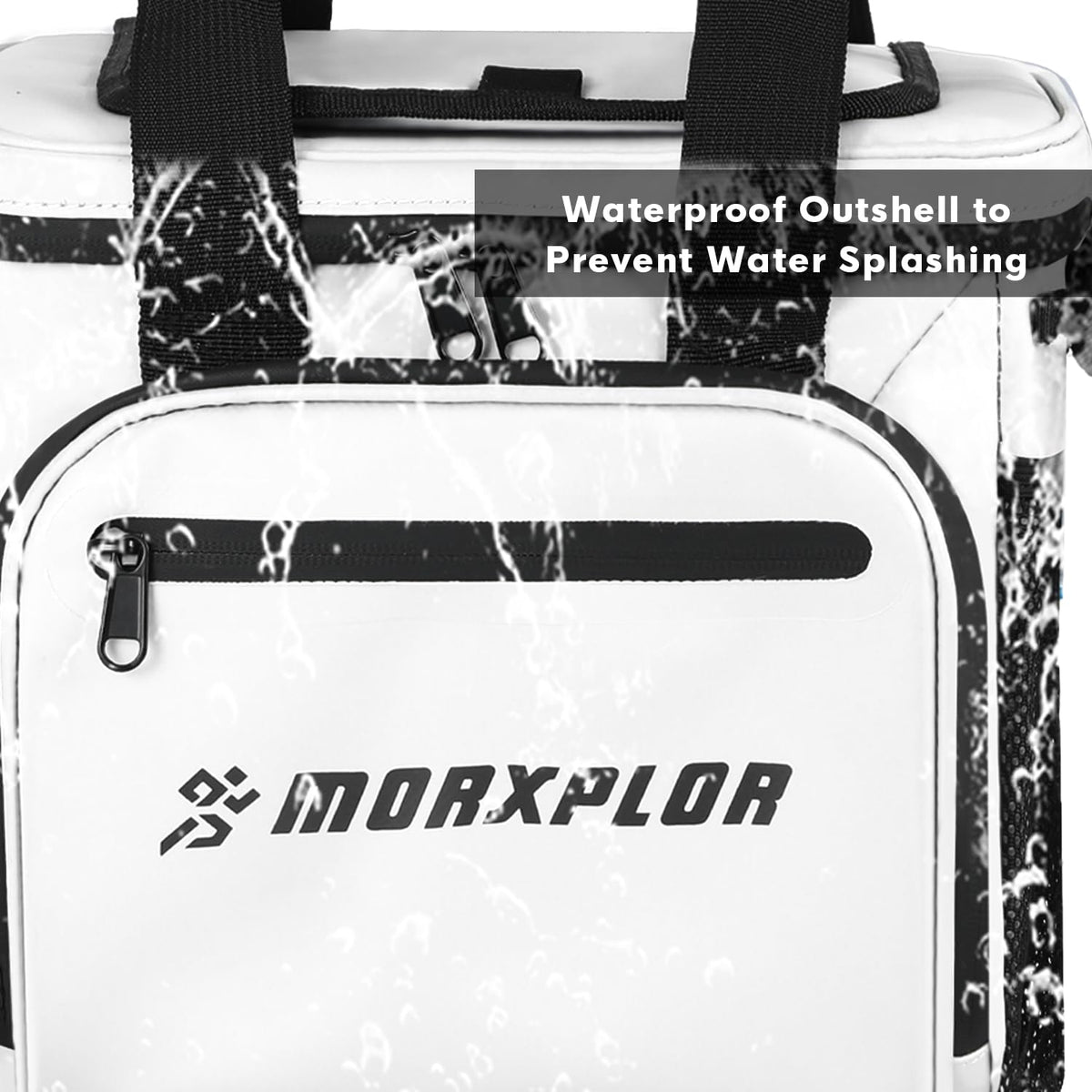 MORXPLOR top window enables quick access to snacks and drinks