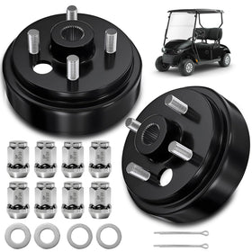 MOSNAI 1-inch hole 30-teeth spline hub drum for EZGO carts
